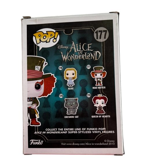 Funko POP Mad Hatter #177 Released in 2016 - Picture 3 of 6